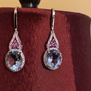 NWOT STERLING DANGLE EARRINGS